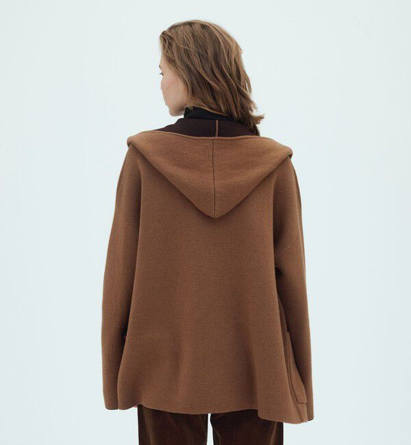 GALERIE VIE「ダブルフェイスニット リバーシブルショートコート」|その他|