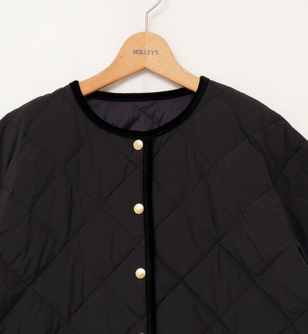 NOLLEY'S「【TAION&times;LIMONTA】別注ベロアパイピングショートダウン」|ダウン|