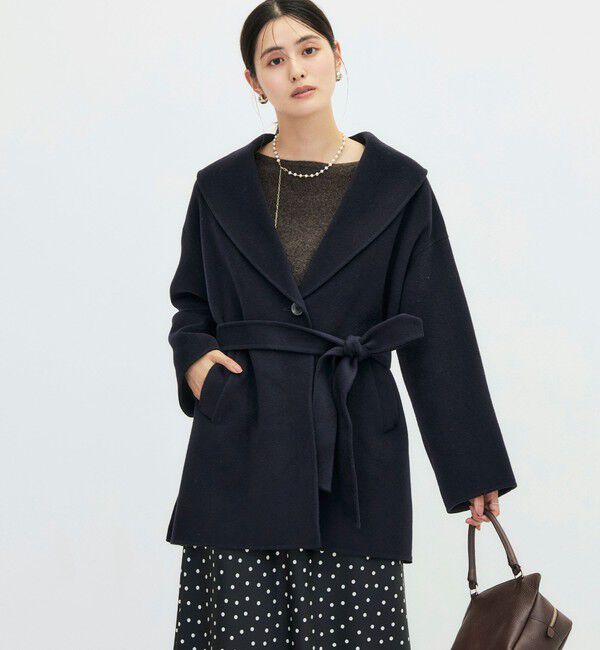 NOLLEY'S sophi「【名品シリーズ】リバーショールコート」|ダッフルコート|