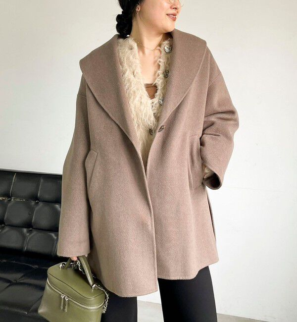 NOLLEY'S sophi「【名品シリーズ】リバーショールコート」|ダッフルコート|