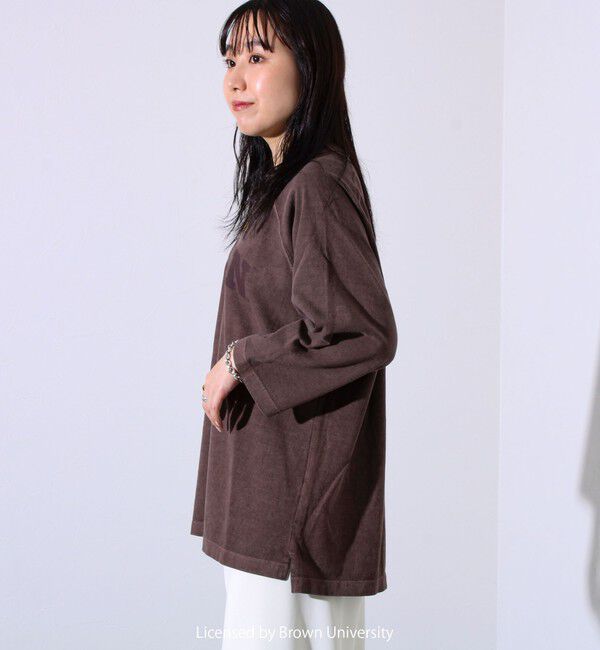 GLOSTER「【GOOD ROCK SPEED】カレッジロゴ ラグランTシャツ 7分袖」|Tシャツ・カットソー|