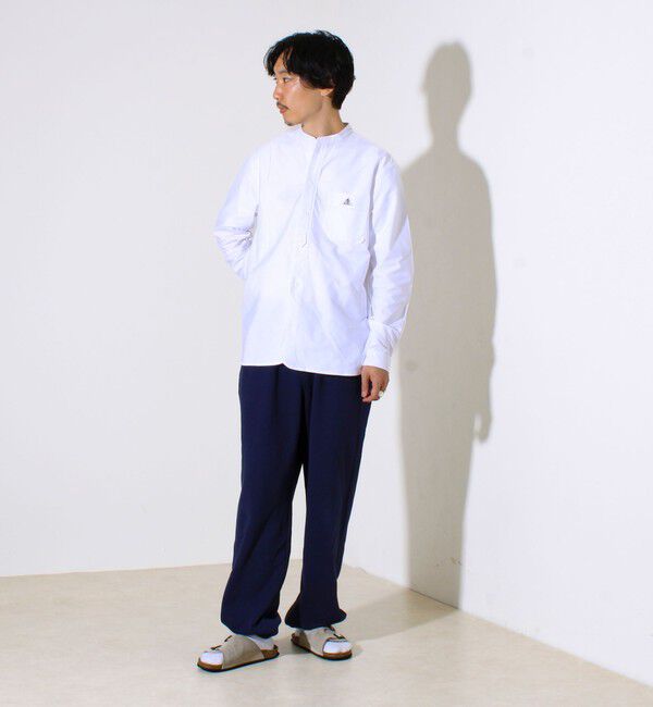 GLOSTER「【シーズンレス】【GEVACO】オックスバンドカラーシャツ」|シャツ・ブラウス|