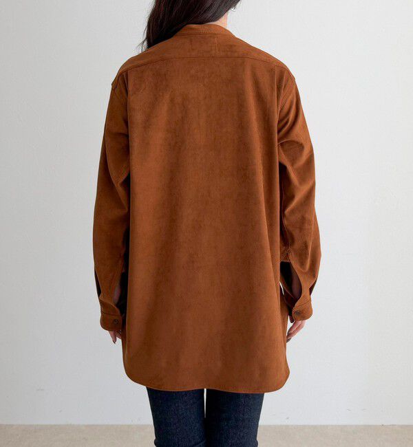 fredy emue「【LANCER CLOTHING CORPORATION】STANDCOLLAR SHIRTS SUEDE」|シャツ・ブラウス|