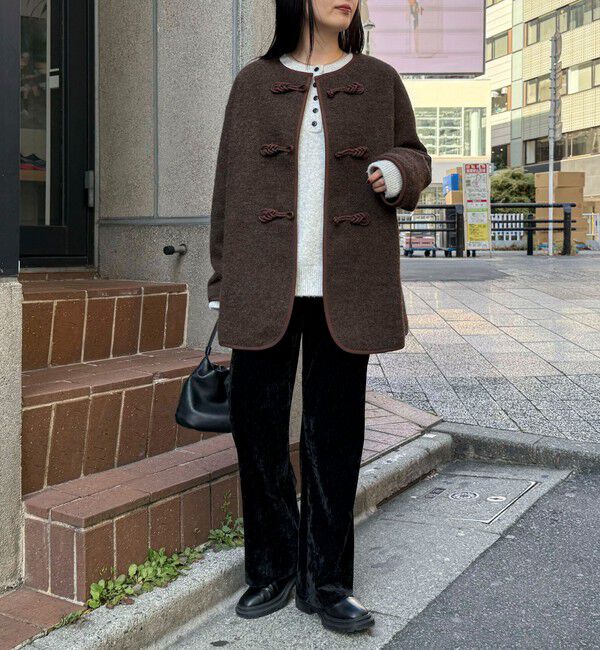 fredy emue「圧縮ニットチャイナコート」|その他|