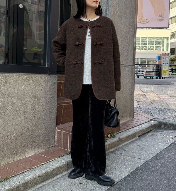 fredy emue「圧縮ニットチャイナコート」|その他|