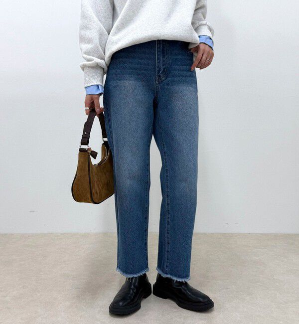 fredy emue「カットオフデニムパンツ」|デニム|