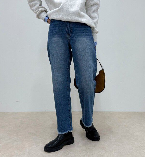 fredy emue「カットオフデニムパンツ」|デニム|