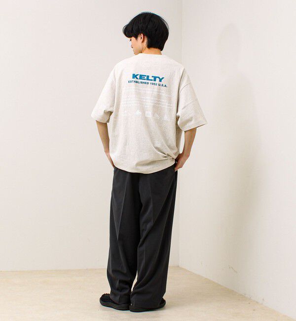 GLOSTER「【KELTY&times;GLOSTER】別注 バックヒストリーロゴT」|Tシャツ・カットソー|