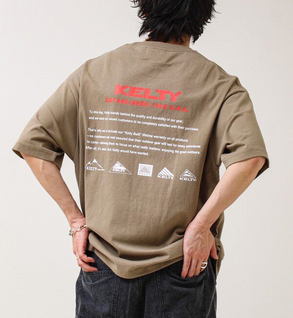 GLOSTER「【KELTY&times;GLOSTER】別注 バックヒストリーロゴT」|Tシャツ・カットソー|