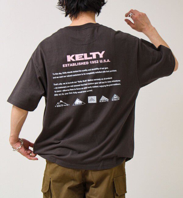 GLOSTER「【KELTY&times;GLOSTER】別注 バックヒストリーロゴT」|Tシャツ・カットソー|