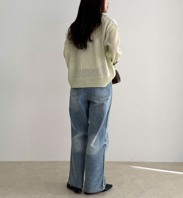 fredy emue「LINEN100ニットプルオーバー」|ニット・セーター|