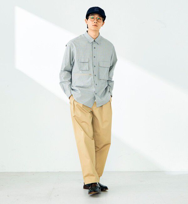 GLOSTER「【ギアディテール】チェック フィッシングシャツ」|シャツ・ブラウス|