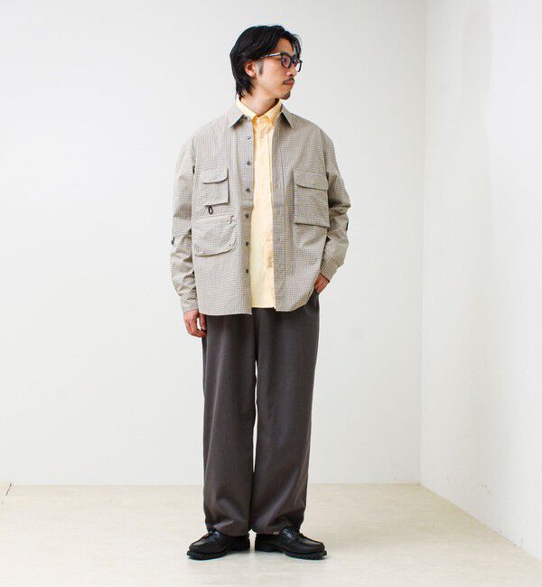 GLOSTER「【ギアディテール】チェック フィッシングシャツ」|シャツ・ブラウス|