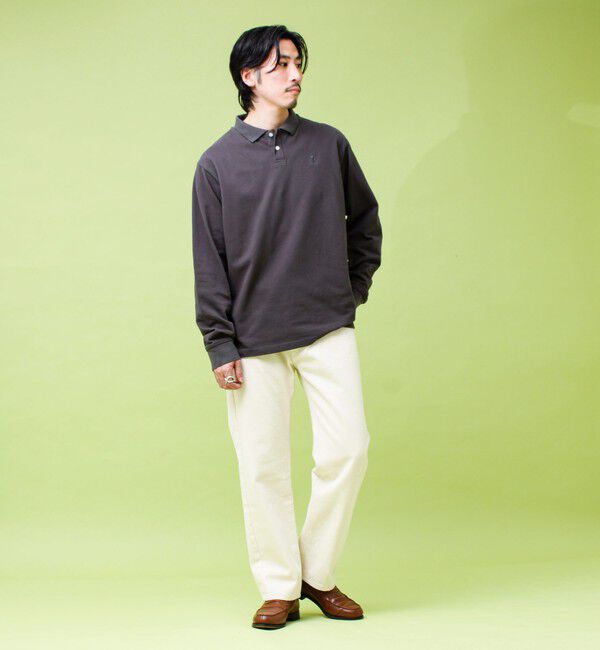 GLOSTER「【GEVACO/ゲバコ】ロングスリーブ ポロシャツ」|ポロシャツ|