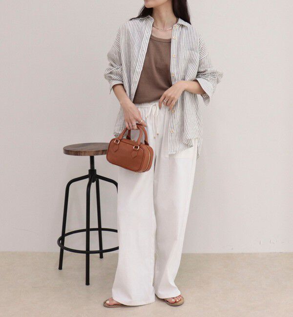 fredy emue「LINEN100 2WAYカシュクールシャツ」|シャツ・ブラウス|