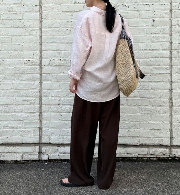 fredy emue「LINEN100 2WAYカシュクールシャツ」|シャツ・ブラウス|