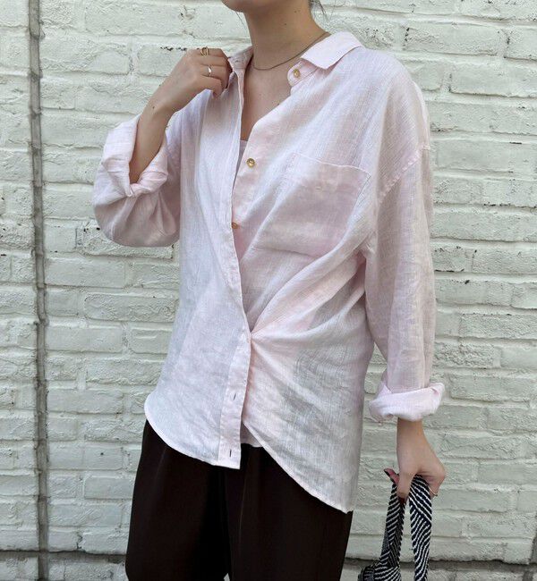 fredy emue「LINEN100 2WAYカシュクールシャツ」|シャツ・ブラウス|