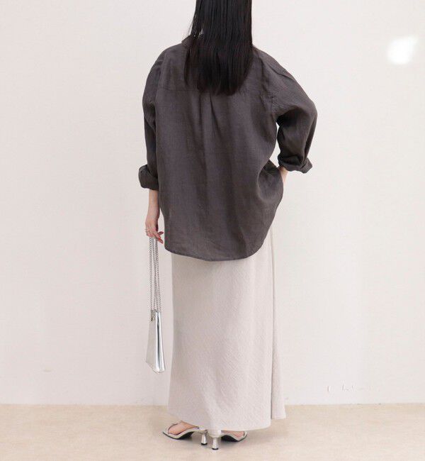 fredy emue「LINEN100 2WAYカシュクールシャツ」|シャツ・ブラウス|