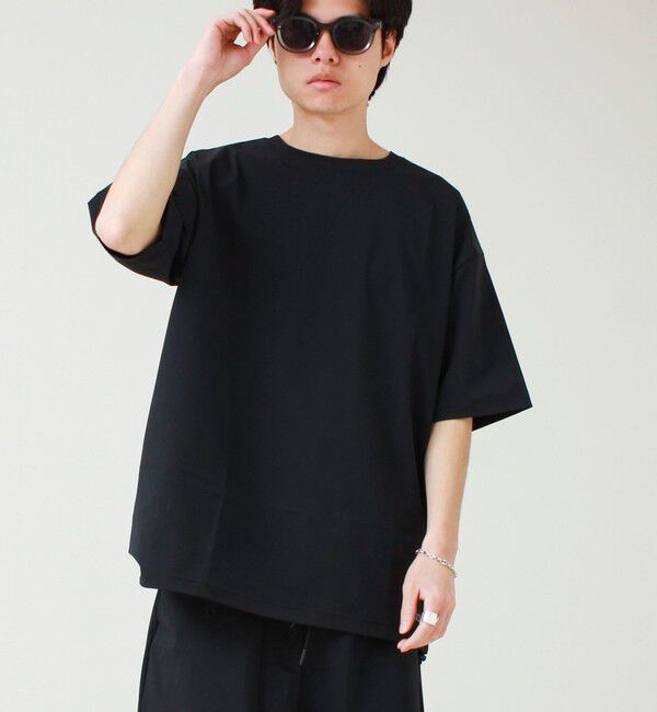 GLOSTER「【GLOSTER&times;TAION】機能素材 ワンマイルセットアップ（Tシャツ＋ショーツ）」|Tシャツ・カットソー|