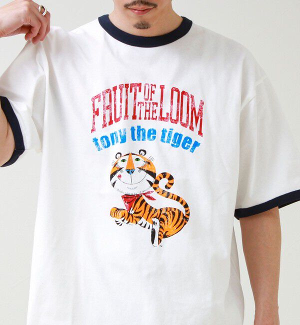 GLOSTER「【FTL &times; KELLOGGS】RINGER T-SHIRT」|Tシャツ・カットソー|