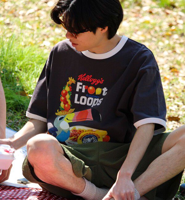 GLOSTER「【FTL &times; KELLOGGS】RINGER T-SHIRT」|Tシャツ・カットソー|