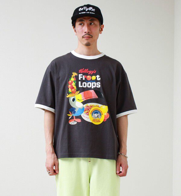 GLOSTER「【FTL &times; KELLOGGS】RINGER T-SHIRT」|Tシャツ・カットソー|