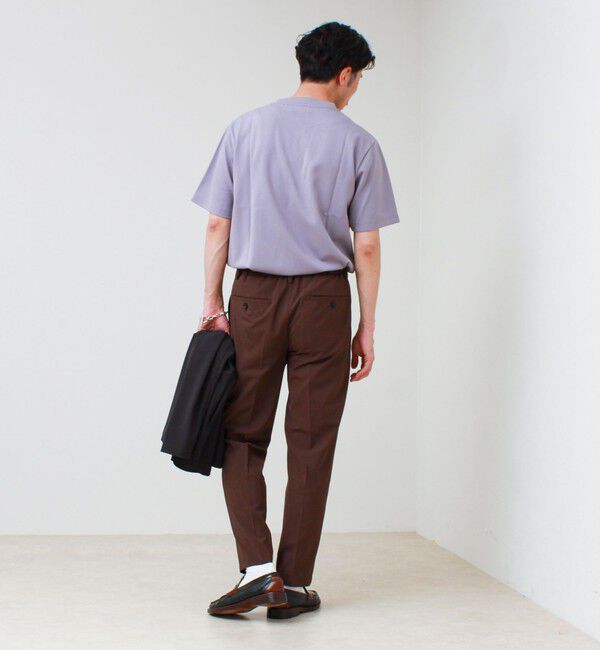 GLOSTER「【COOLMAX/セットアップ着用可能/S～XL展開】ポリトロイージーパンツ」|チノ|