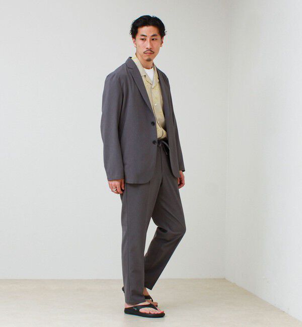 GLOSTER「【COOLMAX/セットアップ着用可能/S～XL展開】ポリトロイージーパンツ」|チノ|