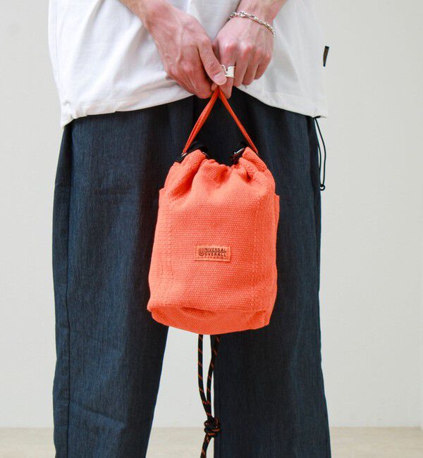 GLOSTER「【UNIVERSAL OVERALL】Summer knit purse」|ショルダー・メッセンジャー|