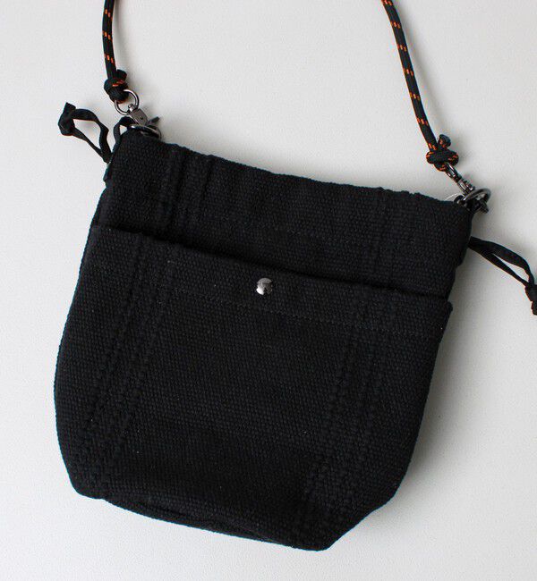 GLOSTER「【UNIVERSAL OVERALL】Summer knit purse」|ショルダー・メッセンジャー|