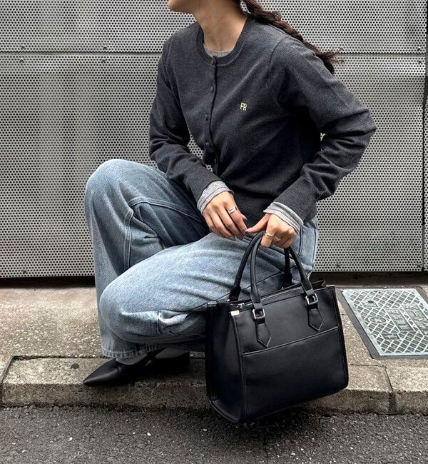 fredy emue「パイピングスクエアボストンバッグ」|ボストンバッグ|