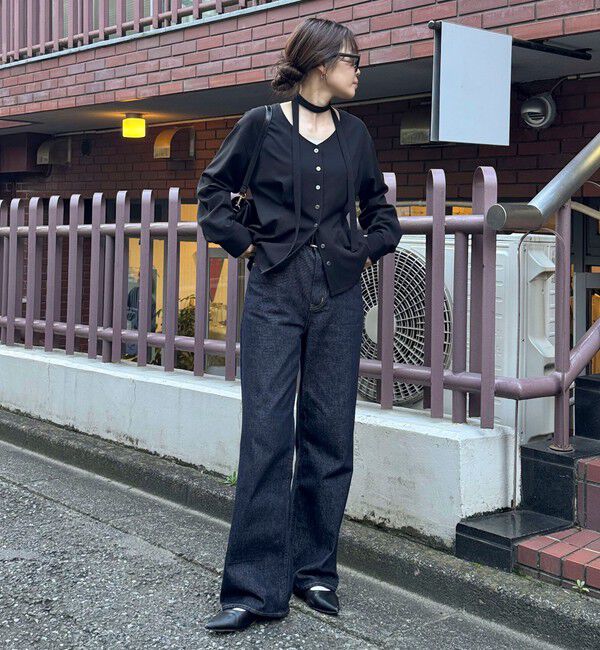 fredy emue「フロントタックボウタイ付きブラウス」|シャツ・ブラウス|