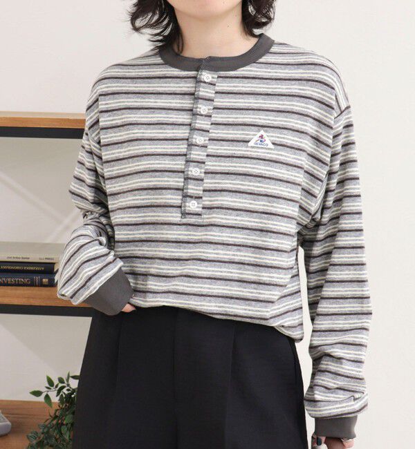 fredy emue「【GEVACO/ゲバコ】リンガーヘンリーボーダーロンTシャツ」|Tシャツ・カットソー|