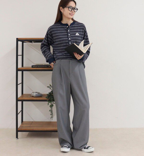 fredy emue「【GEVACO/ゲバコ】リンガーヘンリーボーダーロンTシャツ」|Tシャツ・カットソー|