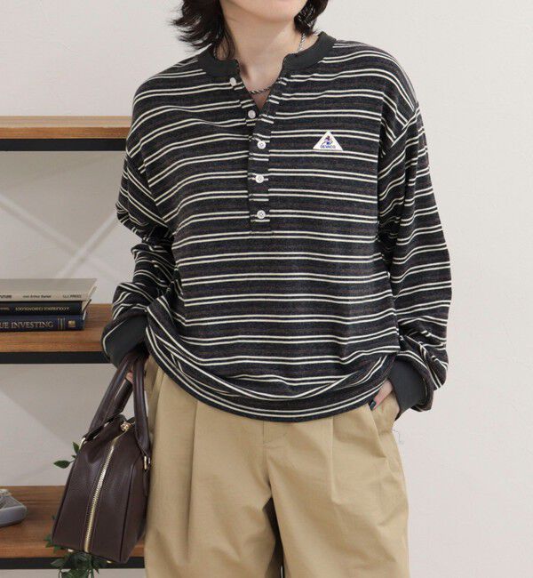 fredy emue「【GEVACO/ゲバコ】リンガーヘンリーボーダーロンTシャツ」|Tシャツ・カットソー|