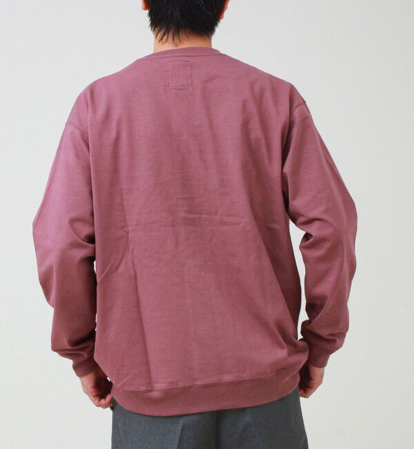 GLOSTER「【BOY BACK FANCY】裏配色  クルーネックカーディガン」|カーディガン|