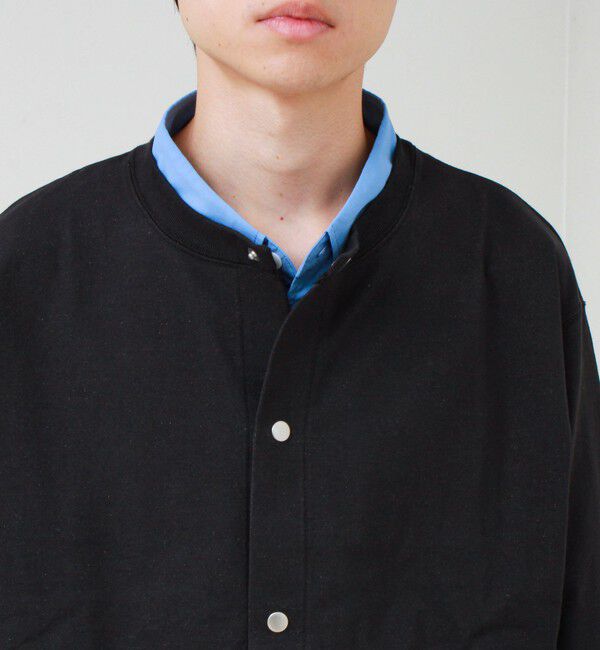 GLOSTER「【BOY BACK FANCY】裏配色  クルーネックカーディガン」|カーディガン|