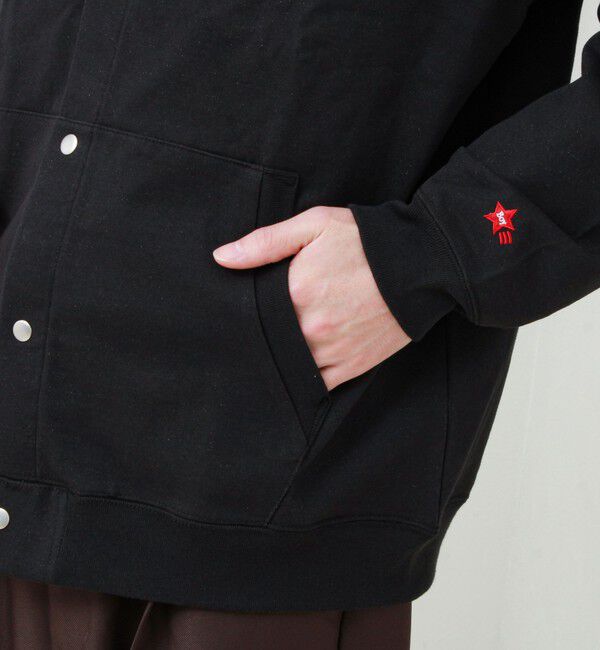 GLOSTER「【BOY BACK FANCY】裏配色  クルーネックカーディガン」|カーディガン|