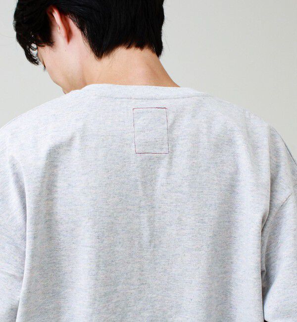 GLOSTER「【BOY BACK FANCY】裏配色  クルーネックカーディガン」|カーディガン|