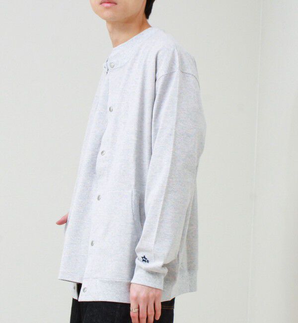 GLOSTER「【BOY BACK FANCY】裏配色  クルーネックカーディガン」|カーディガン|