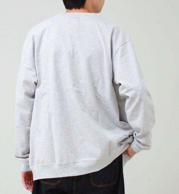 GLOSTER「【BOY BACK FANCY】裏配色  クルーネックカーディガン」|カーディガン|