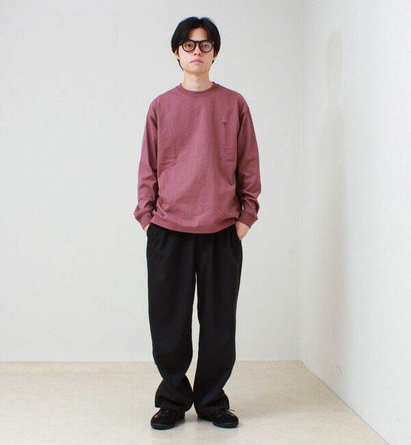 GLOSTER「【BOY BACK FANCY】裏配色 ロングスリーブTシャツ」|Tシャツ・カットソー|