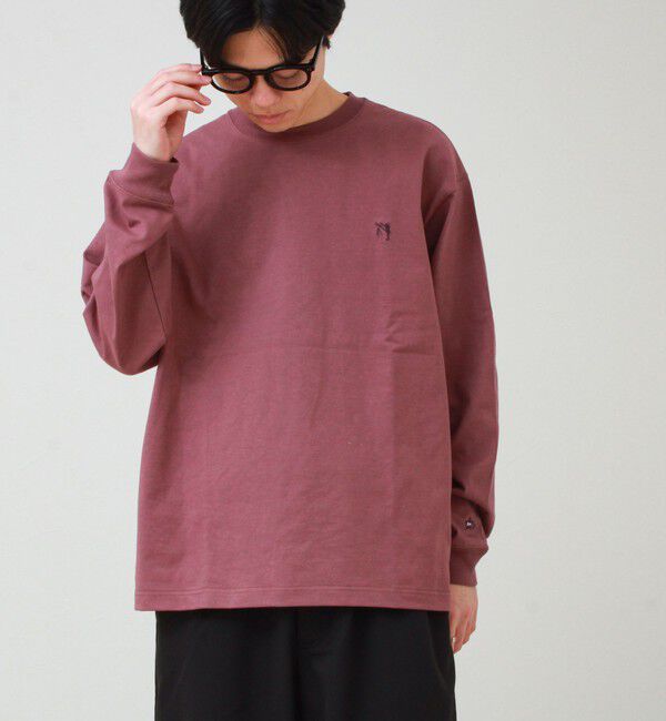 GLOSTER「【BOY BACK FANCY】裏配色 ロングスリーブTシャツ」|Tシャツ・カットソー|