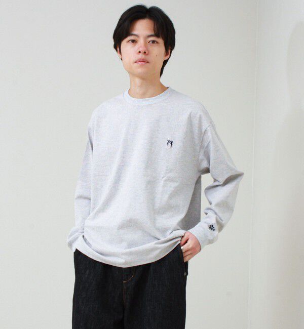 GLOSTER「【BOY BACK FANCY】裏配色 ロングスリーブTシャツ」|Tシャツ・カットソー|