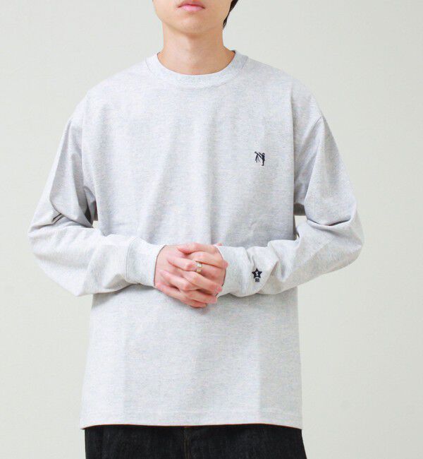 GLOSTER「【BOY BACK FANCY】裏配色 ロングスリーブTシャツ」|Tシャツ・カットソー|
