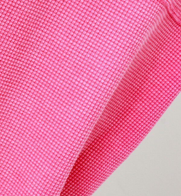 GLOSTER「【ヴィンテージライク】硫化染めワッフル ヘンリーネックロングスリーブTシャツ」|Tシャツ・カットソー|