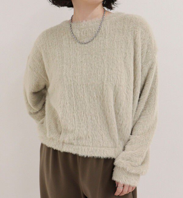 fredy emue「シャギー裾タックプルオーバー」|Tシャツ・カットソー|