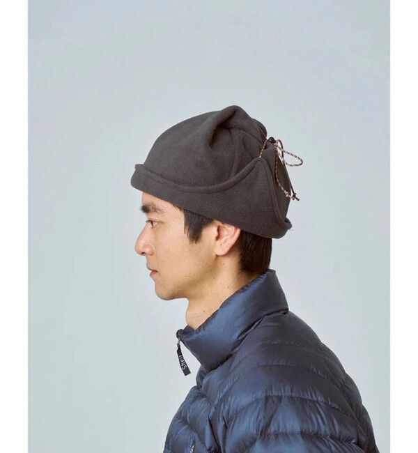 GLOSTER「【halo Commodity/ハロ コモディティー】Lock Flap Beanie」|キャップ・キャスケット|