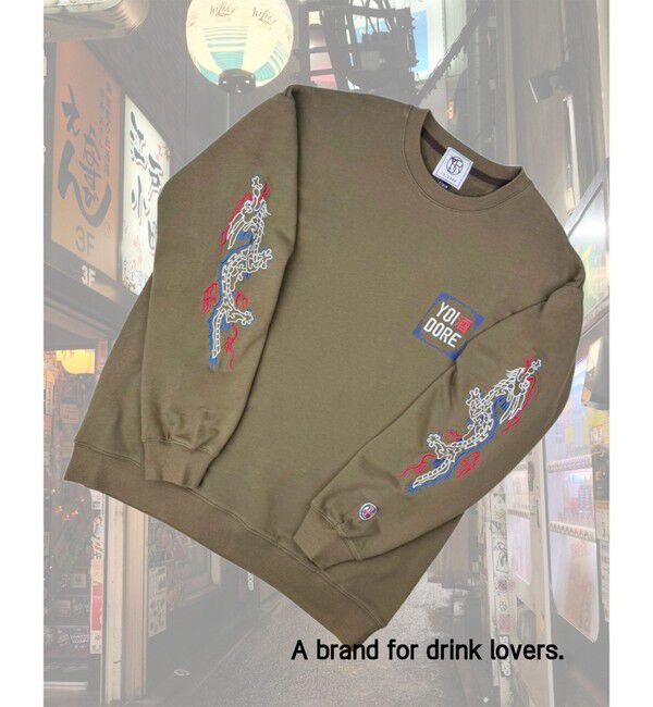 GLOSTER「【YOIDORE/ヨイドレ】酒愛好家 クルースウェット」|スウェット・ジャージ|