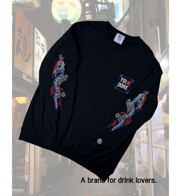 GLOSTER「【YOIDORE/ヨイドレ】酒愛好家 クルースウェット」|スウェット・ジャージ|